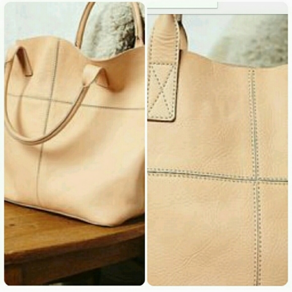 NWOT Free People Legends of the Fall leather tote - Picture 3 of 8